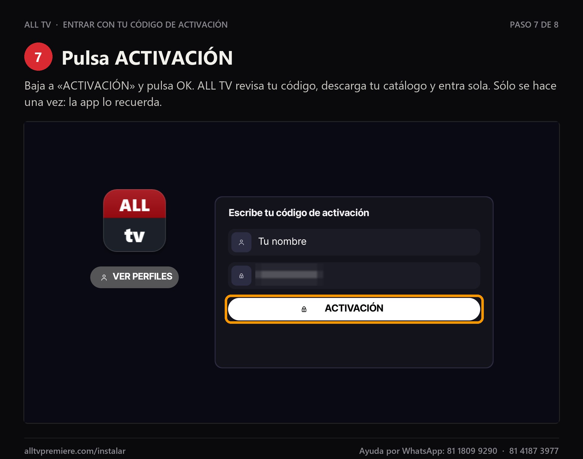 Paso 7 de 8