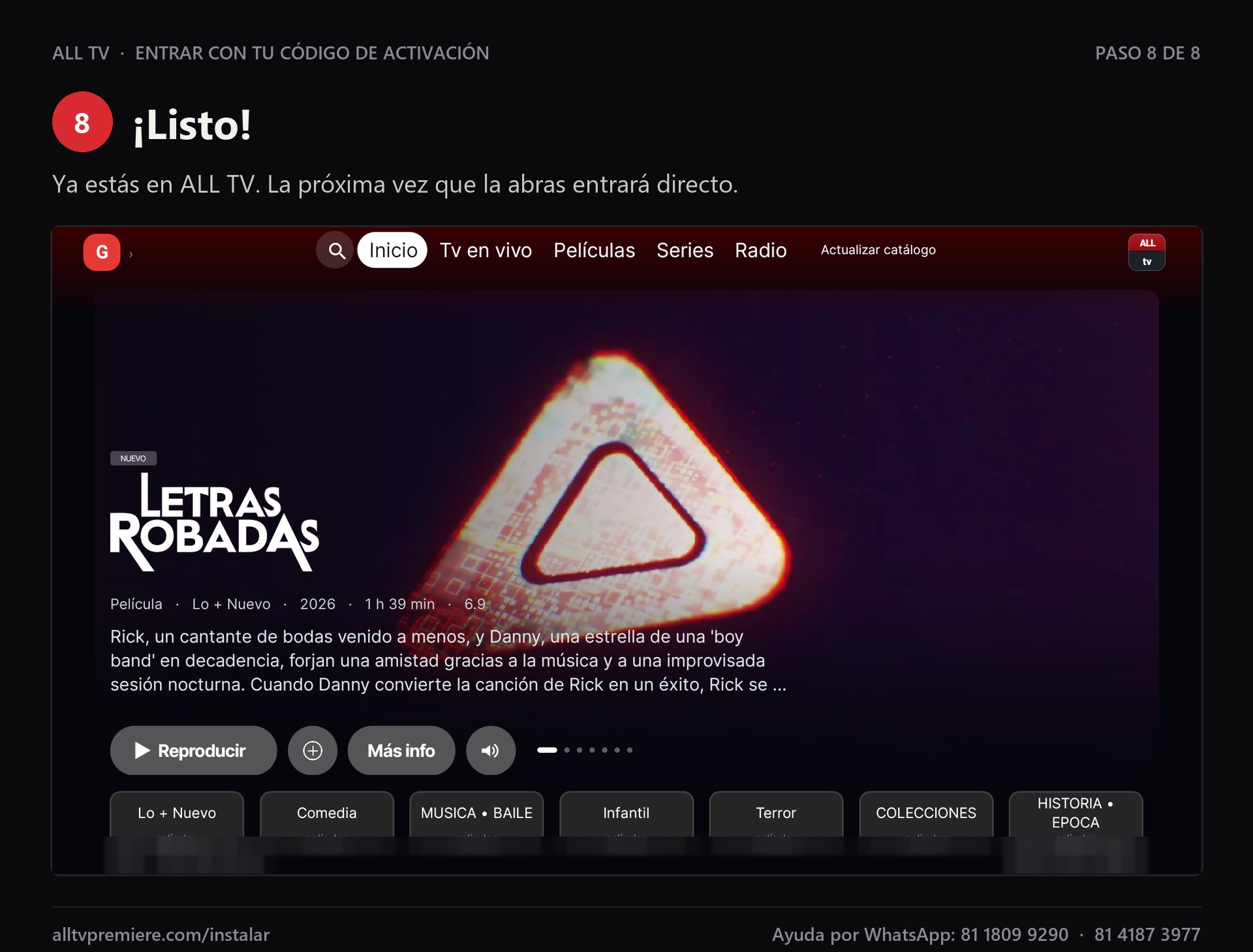 Paso 8 de 8