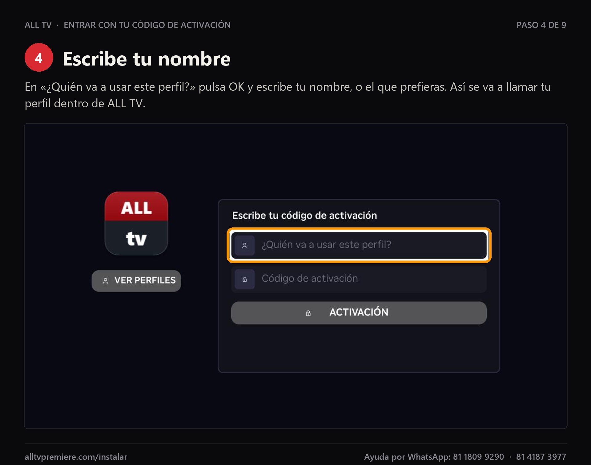 Paso 4 de 9